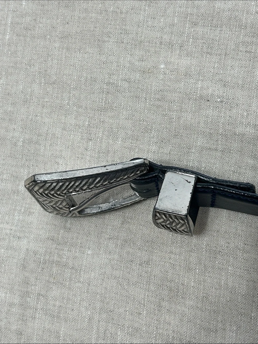 Talbots leather belt